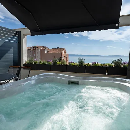 公寓 Nox Modern Jacuzzi&terrace - Near Znjan